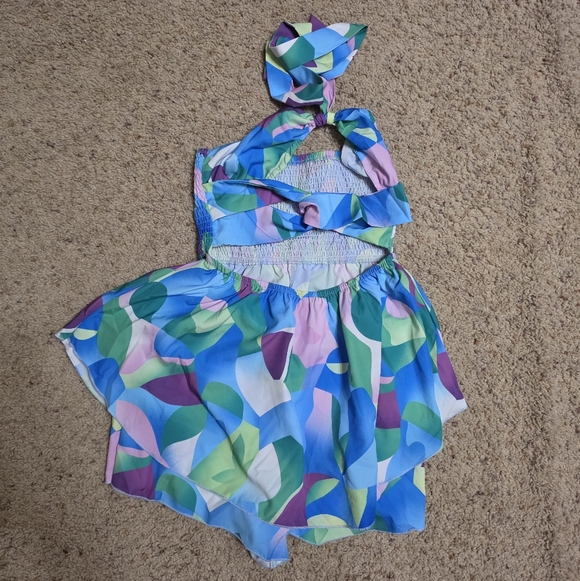 Sexy & Elegant Women's Halter Jumpsuit Floral Pattern Summer - Picture 2 of 2